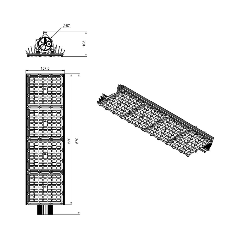 Магистраль v2.0 МЛ ЭС 200 CRI70 4000К 135х55°