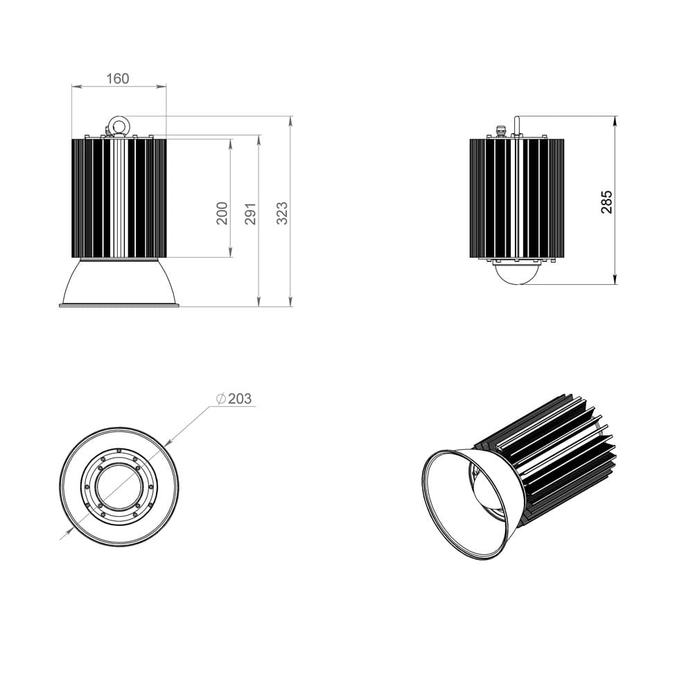 Профи v2.0 100 Эко 6500К 60°