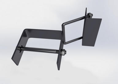 Кронштейн У 1 (3.407.1-1-136)(3.407.1-143-8) (Л56-97)