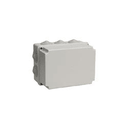 Коробка распаячная КМ41246 для о/п 190х140х120мм IP55 (RAL7035, 10 гермовводов) IEK