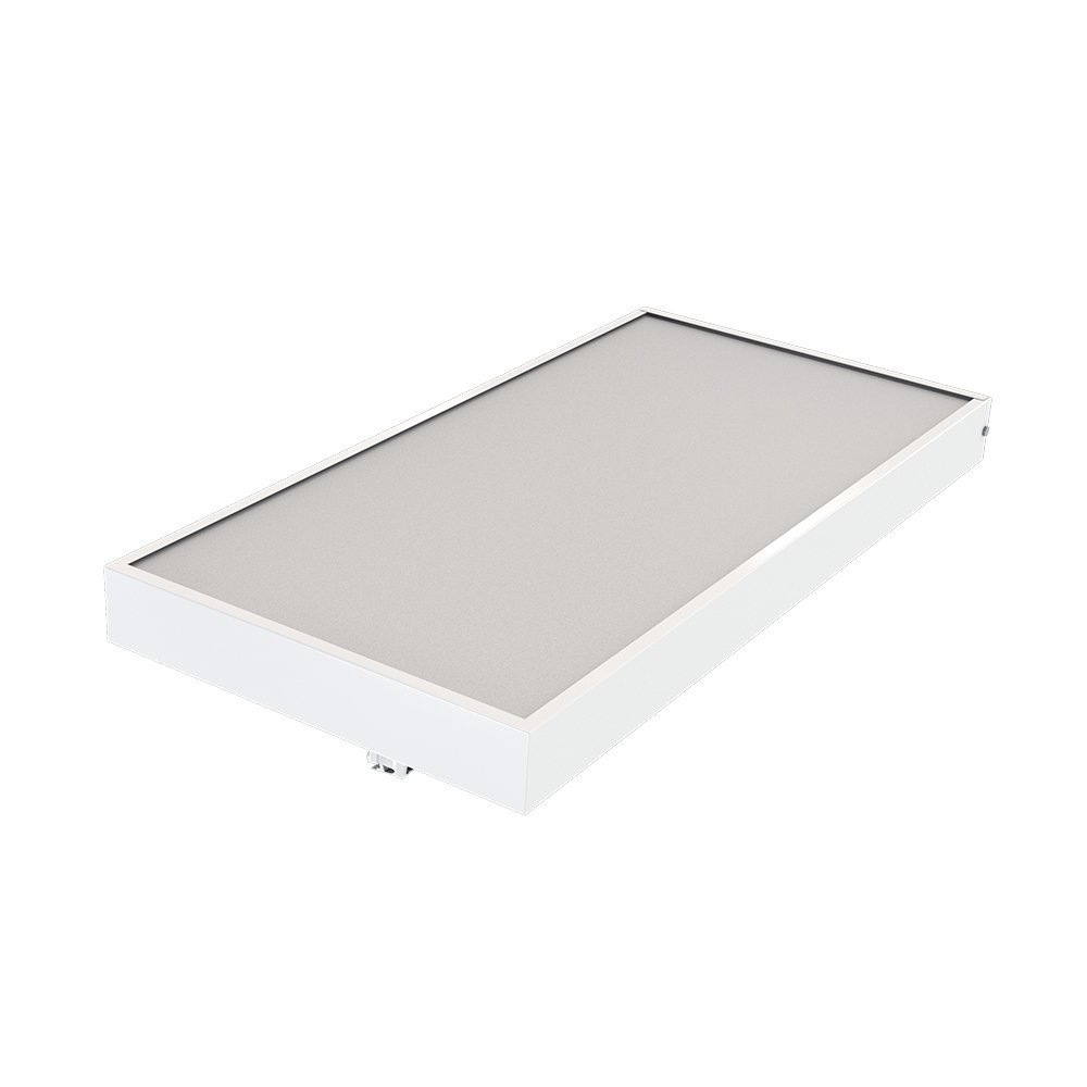 Офис 15 IP30 CRI80 3000К Опал 595х295х50мм