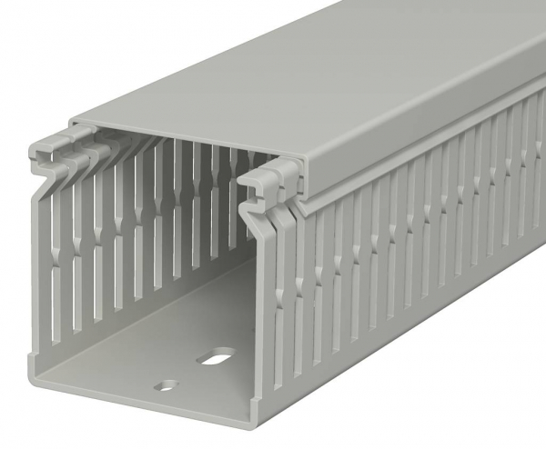 Распределительный кабельный канал LK4 N 60x60x2000 мм (ПВХ,серый) /LK4 N 60060/ (кратно 2)