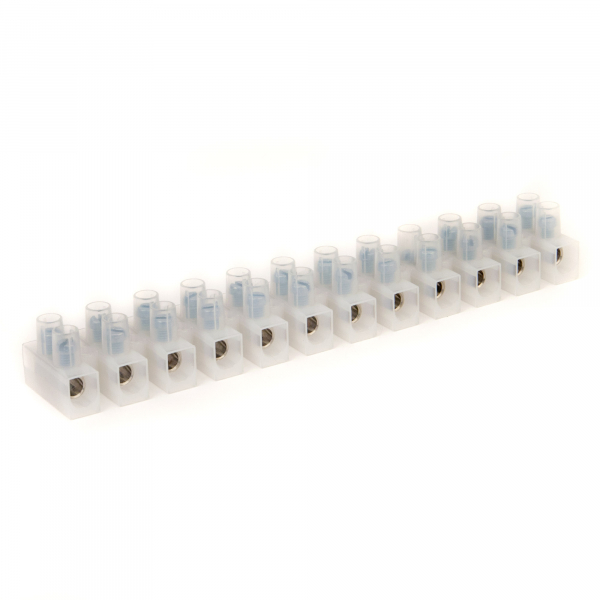 Клемник DKC 43312NY 6.6,12р,110градС,450V, 32A, 4мм.кв., полиамид