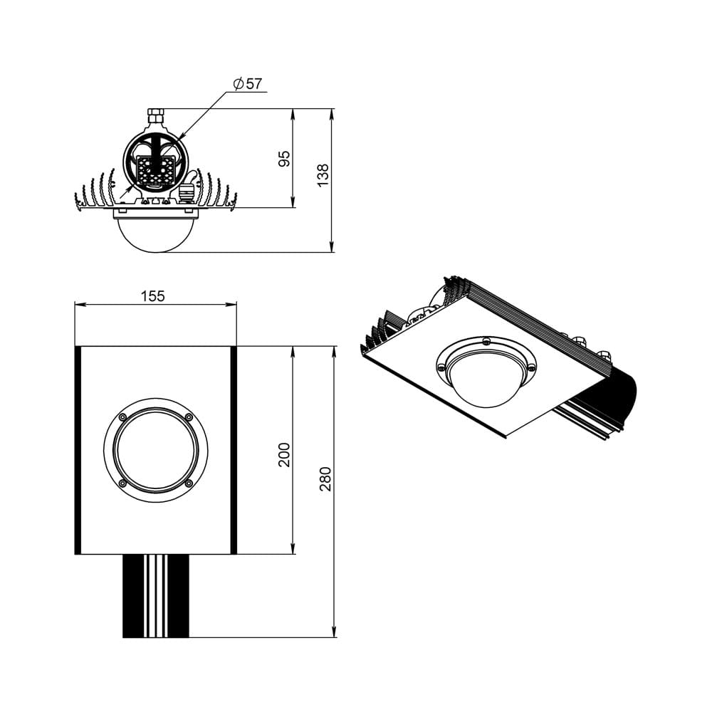 Магистраль v2.0 50 Эко CRI70 4500К 45°