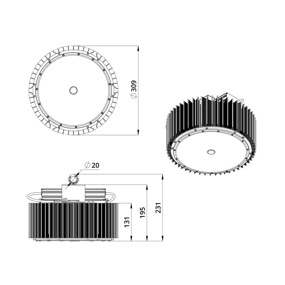 Профи v3.0 МЛ 250 CRI70 3000К 120°