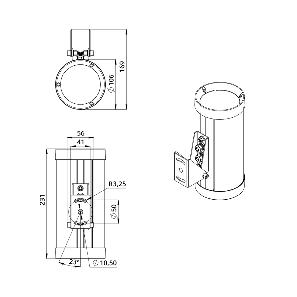 Акцент 16 Дуо 24-36В DC CRI80 RGBW DMX 5000К 90°