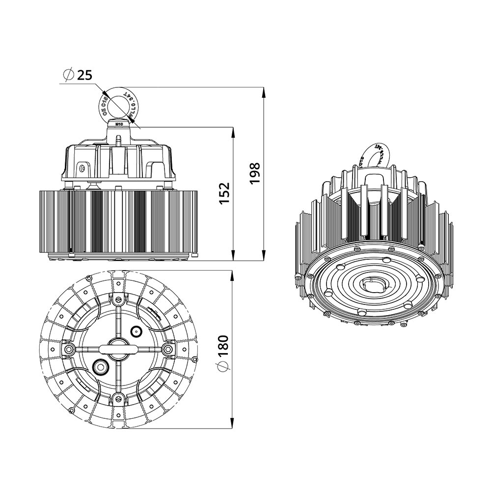 Профи Компакт 80 Эко CRI70 5000К 60°