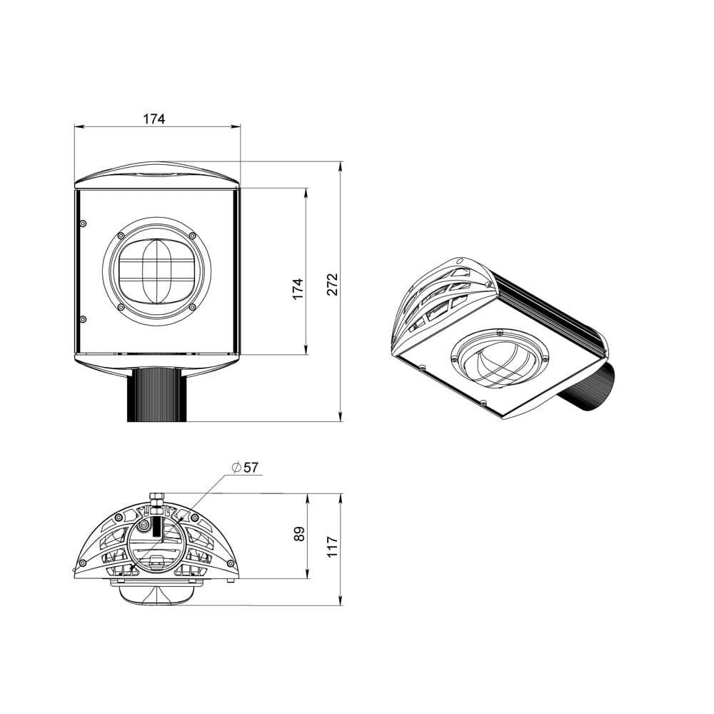 Магистраль v3.0 30 Эко CRI70 3000К 90°