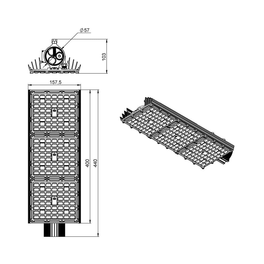 Магистраль v2.0 МЛ ЭС 150 CRI70 4000К 135х55°