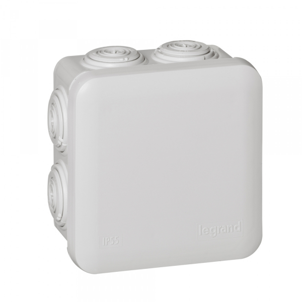 Коробка распаячная ОП 80х80х45мм IP55  Legrand Plexo 92012