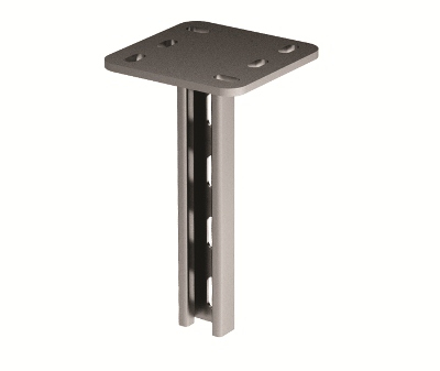 Подвес вертикальный одиночный 41х21, L 300, горячеоцинк. DKC BSP2103HDZ