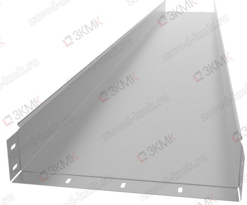 Лоток неперфорированный ЗКМК LG 400x100 S=1.0 L3000 (кратно 3)
