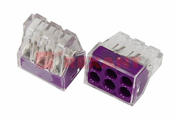 REXANT 773-326 Экспресс-клеммы электромонтажные (6*2.5мм2) 07-3260 07-3260