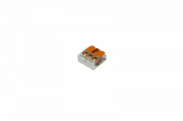 221-413 Клемма 3-контактная компактная 0,2-4 мм2 50 шт. WAGO 07-5163