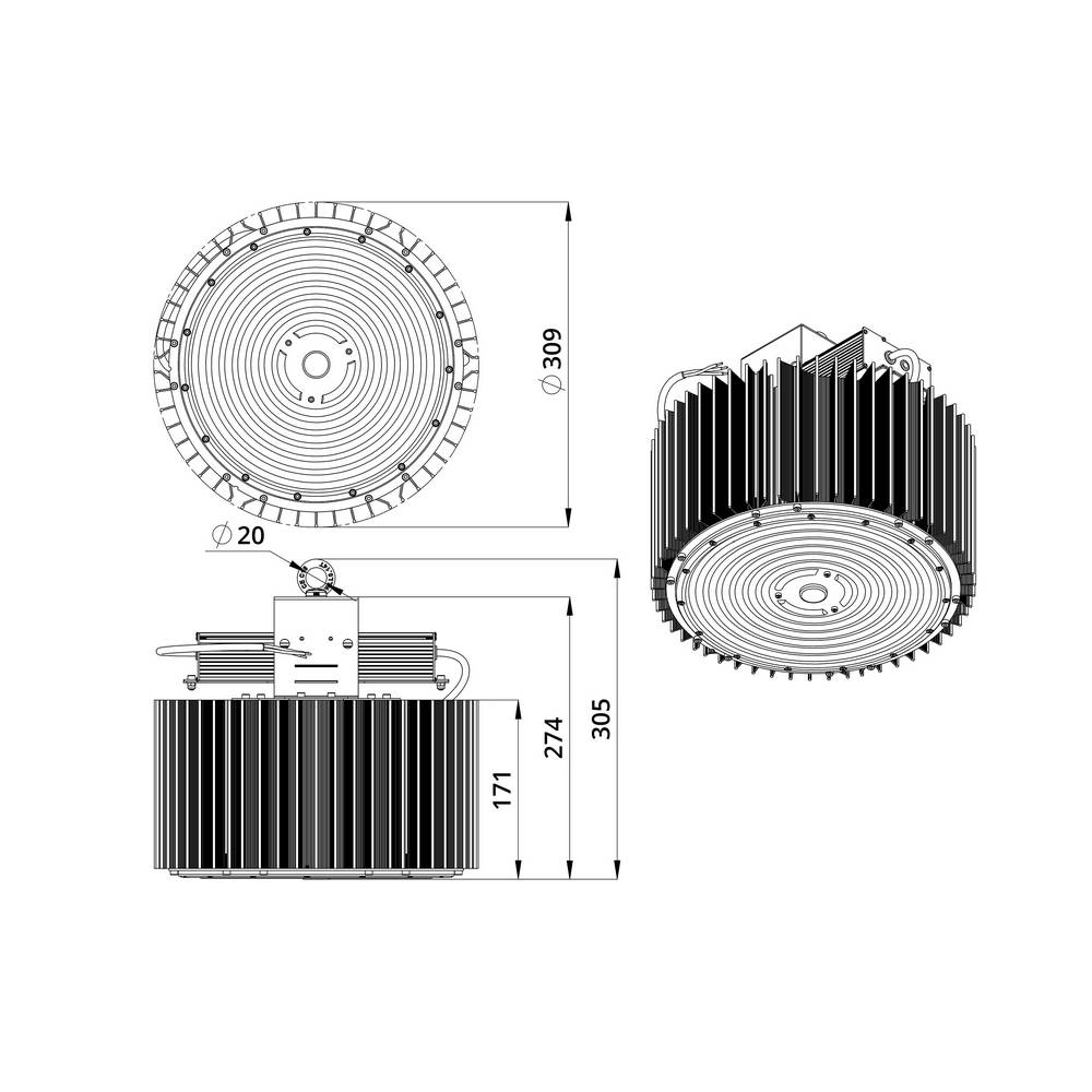 Профи v3.0 МЛ 350 CRI70 5000К 90°