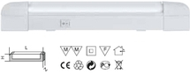 Офис Классик 34 Эко IP40 CRI80 5000К Микропризма 595х595х33мм