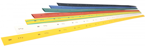 Трубка ТУТнг   8/4 зеленая 1 м IEK (кратно 1)