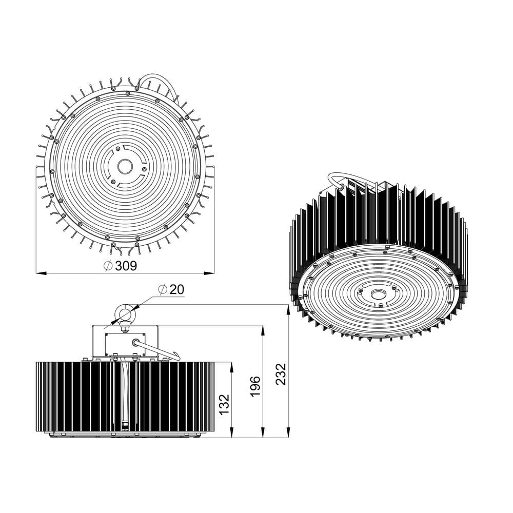 Профи v3.0 МЛ 250 CRI70 3000К 90°