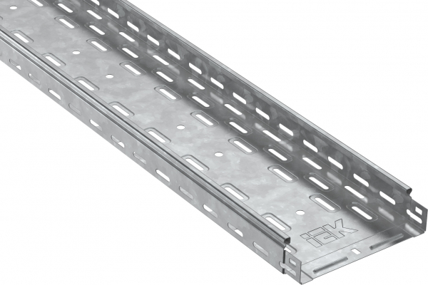 Лоток перфорированный ЛП(1.0) 200Х50Х3000  IEK HDZ CLP10-050-200-100-3-M-HDZ (кратно 3)