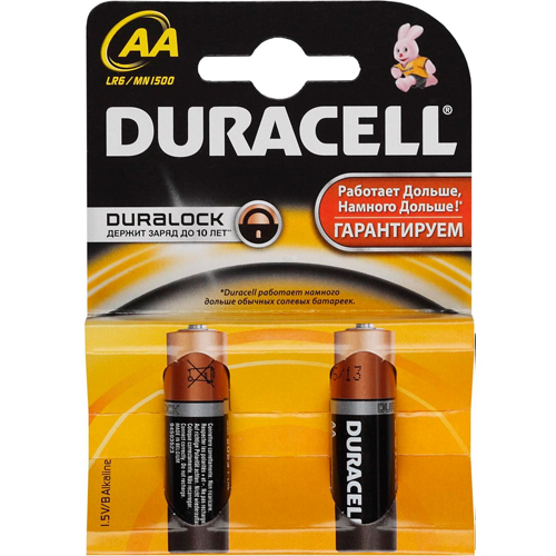 Элемент питания DURACELL MN1500/LR6 BP6 (кратно 6)