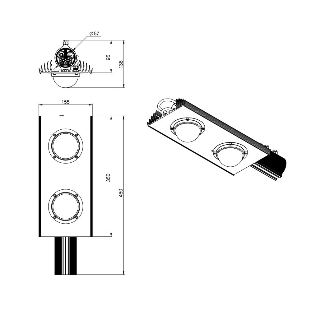 Магистраль v2.0 100 Эко CRI70 4500К 60°
