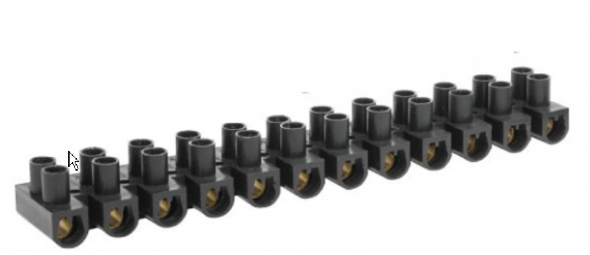 Колодки Navigator NTB-UPP-S12-15/BL 12 пар,15А, сечение 4,0-10,0мм2, черные  t - 25 + 125 71 014
