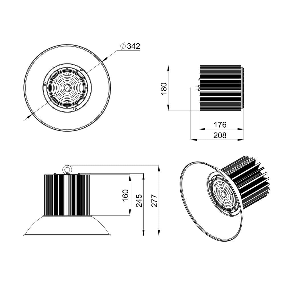Профи v2.0 МЛ 100 Эко CRI70 4000К 90°