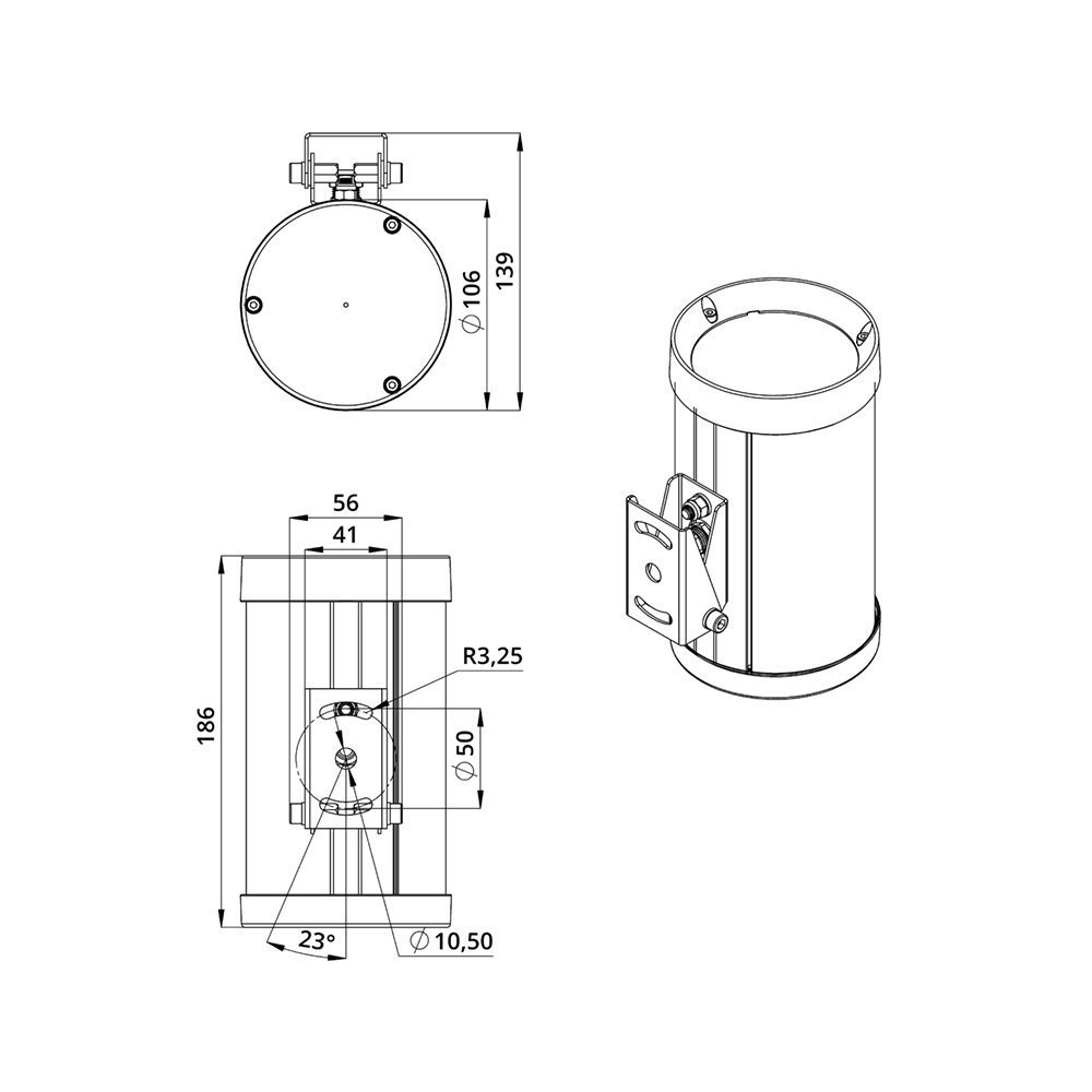 Акцент 20 CRI80 4000К 10х65°